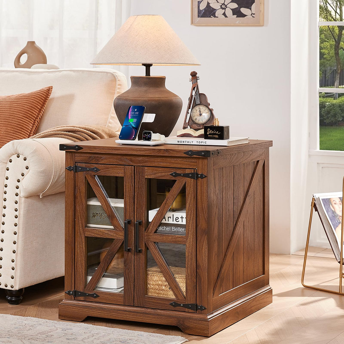 24'' End Table Set 2 with Charger B633