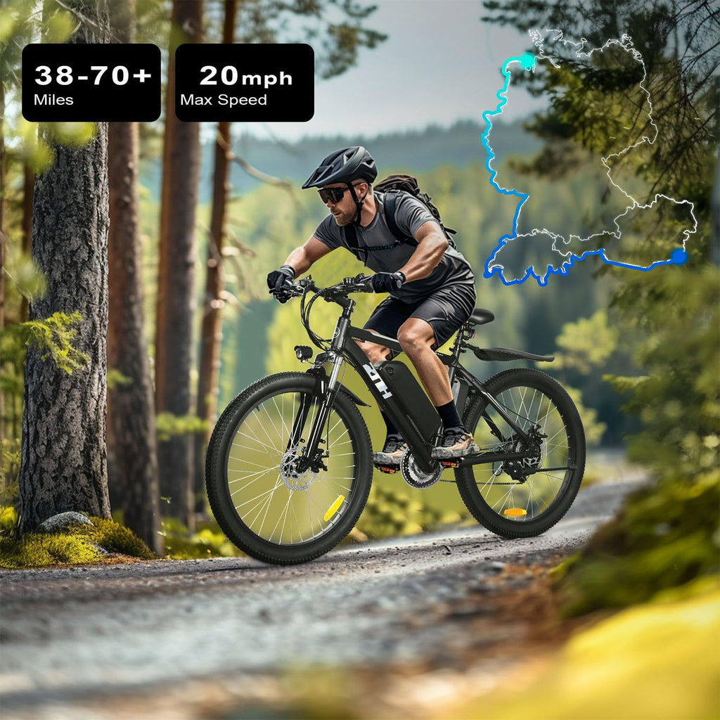 Electric Bike 1000W 20 Mph 80 Miles G50412