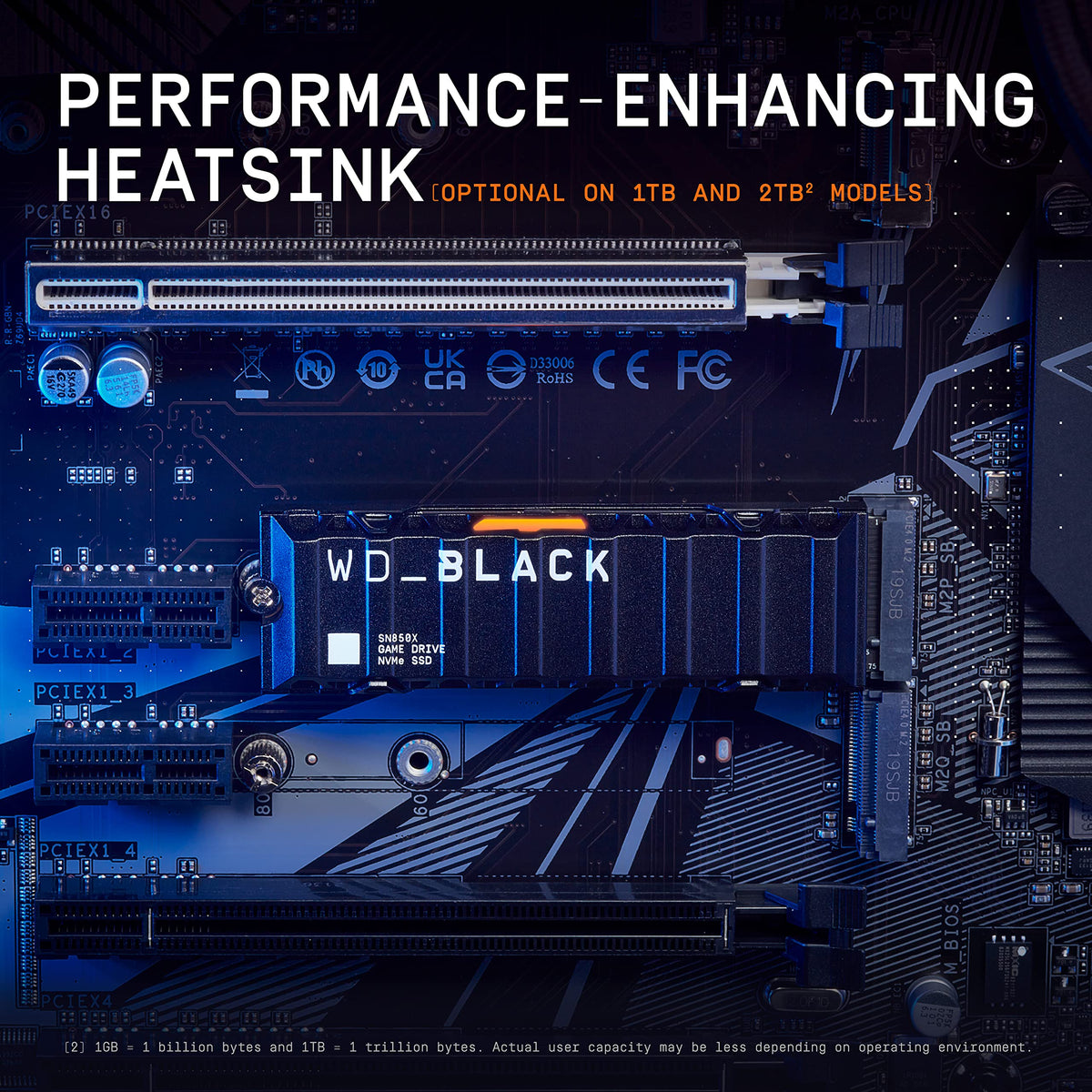 2TB NVMe M.2 2280 Internal SSD with Heatsink V899851