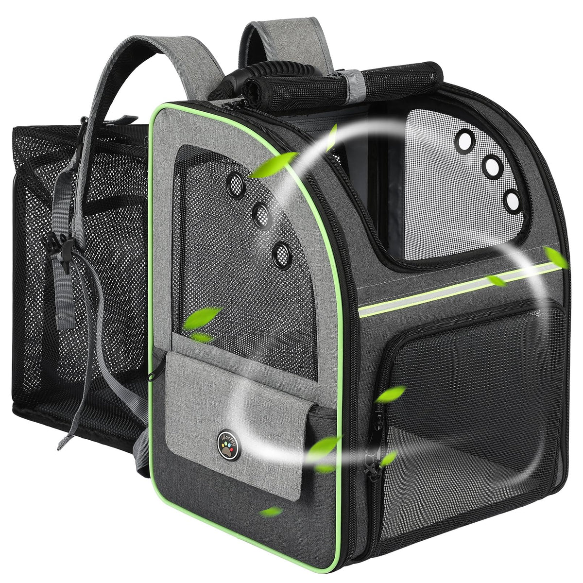Large Soft Expandable Cat Carrier Backpack J45786