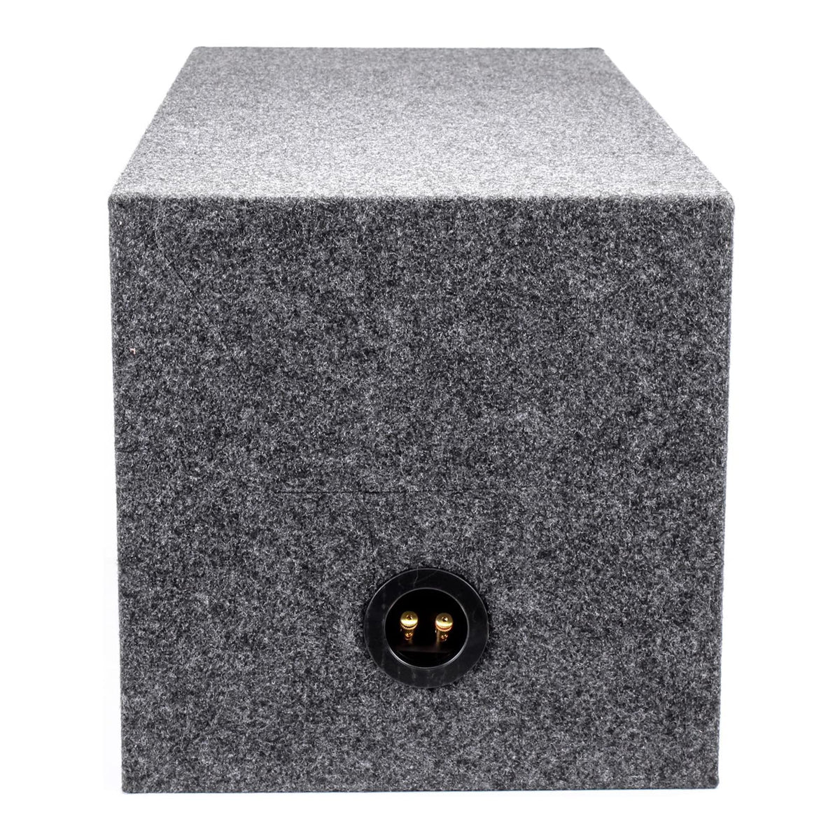 Charcoal Dual 12" Sealed Car Audio Subwoofer Box E272